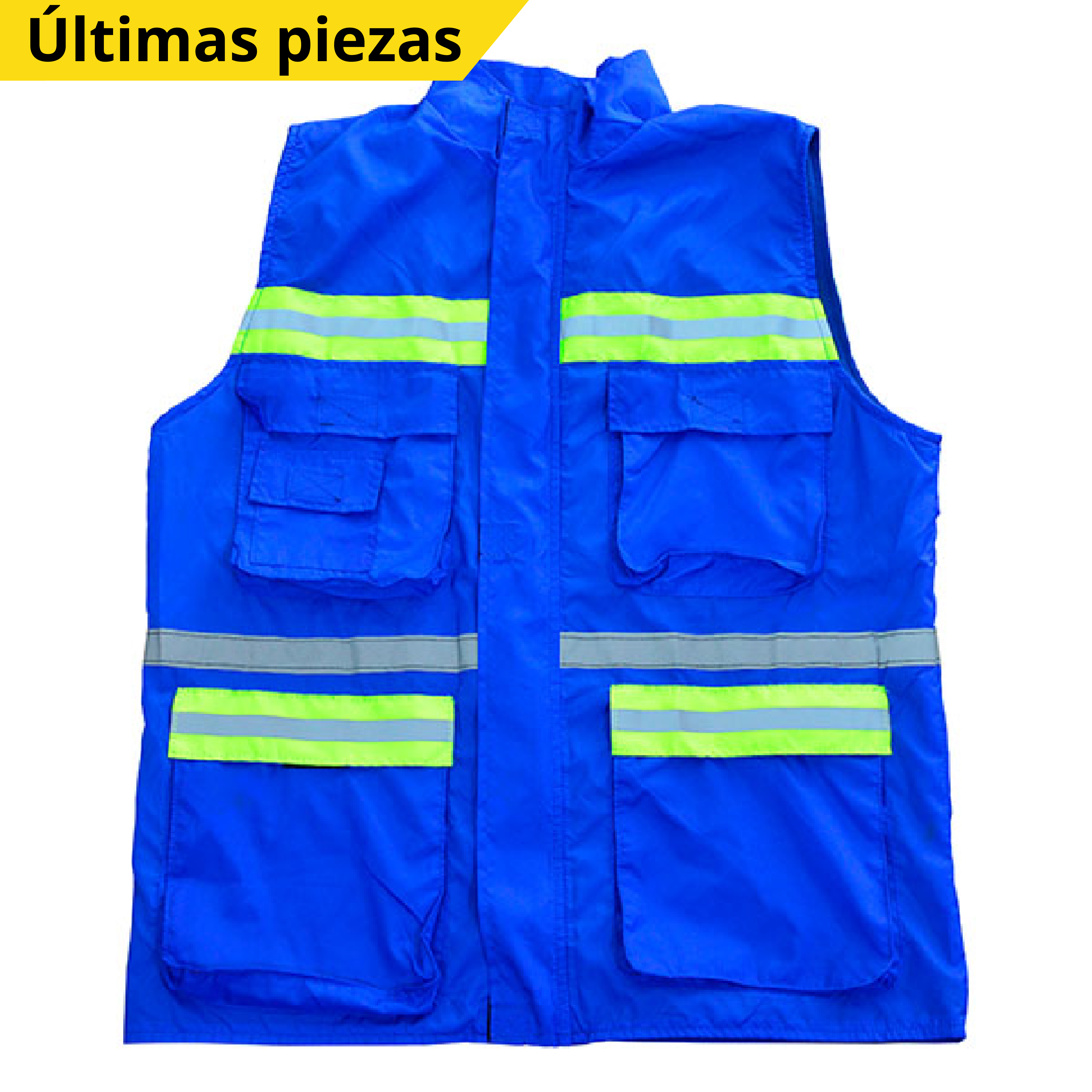 CHALECO MARINER CON REFLEJANTE LAMIRA AZUL YLK-250